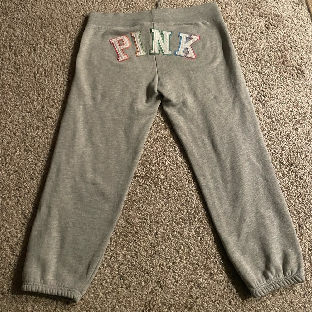 PINK Victoria's Secret Gray Sweatshirt with Pink Tag
